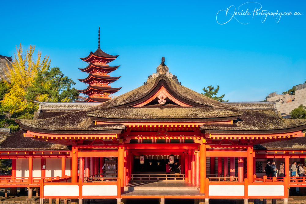 Miyajima Itsukushima Shrine Temple and Pagoda